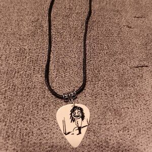 OZZY OSBOURNE PISS ON YOU GUITAR PICK NECKLACE